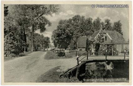 ansichtkaart: Neerlangbroek, Neerlangbroekerdijk