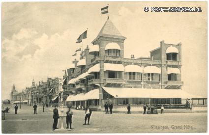 ansichtkaart: Vlissingen, Grand Hotel