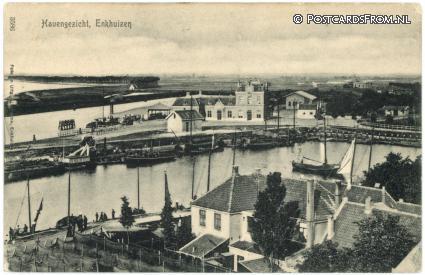 Enkhuizen, Havengezicht ansichtkaart: Enkhuizen, Havengezicht