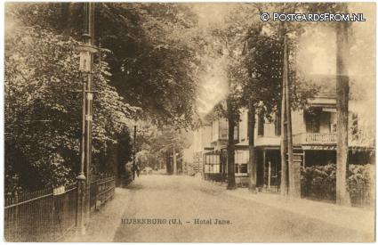 ansichtkaart: Rijsenburg, Hotel Jans