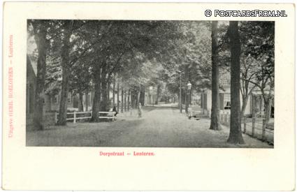 ansichtkaart: Lunteren, Dorpstraat
