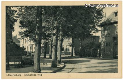 ansichtkaart: 's-Heerenberg, Emmerikse weg