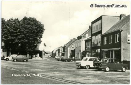 ansichtkaart: Ossendrecht, Markt