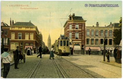ansichtkaart: 's-Gravenhage, Boekhorststraat