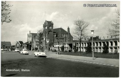 ansichtkaart: Amersfoort, Station