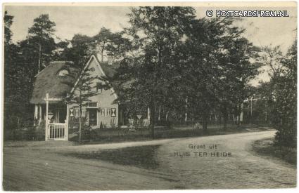 Huis ter Heide UT, Groet uit ansichtkaart: Huis ter Heide UT, Groet uit