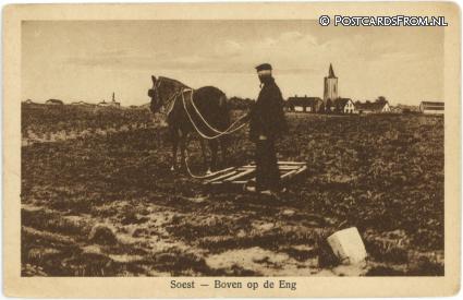ansichtkaart: Soest, Boven op de Eng