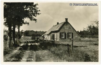 ansichtkaart: De Bult, Fredeshiem - Hiemsherne