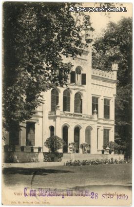ansichtkaart: Hilversum, Villa Wisseloord - 's Gravelandscheweg