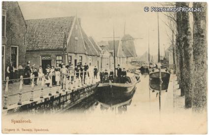 Spanbroek, -- ansichtkaart: Spanbroek, --