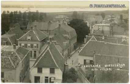 ansichtkaart: Werkendam, Panorama