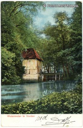 ansichtkaart: Vorden, Watermolen