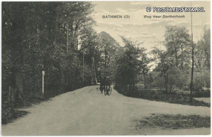 Bathmen, Weg naar Dortherhoek ansichtkaart: Bathmen, Weg naar Dortherhoek