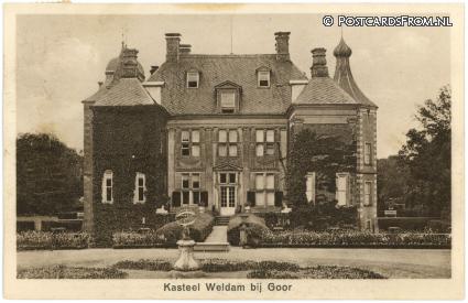 ansichtkaart: Goor, Kasteel Weldam