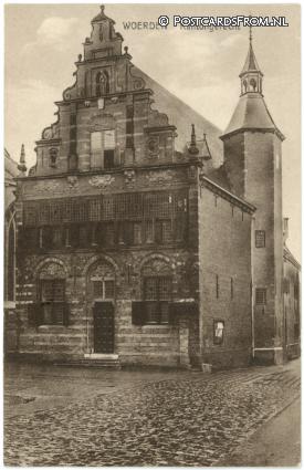ansichtkaart: Woerden, Kantongerecht