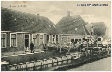 Andijk, Groete uit ansichtkaart: Andijk, Groete uit