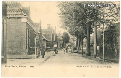 Sint Jacobiparochie, Groet uit ansichtkaart: Sint Jacobiparochie, Groet uit