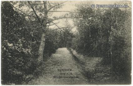 Barchem, Weg n.d. Woodbrokerstempel ansichtkaart: Barchem, Weg n.d. Woodbrokerstempel