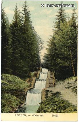ansichtkaart: Loenen GL, Waterval