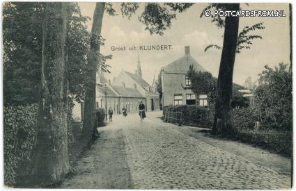 Klundert, Groet uit ansichtkaart: Klundert, Groet uit