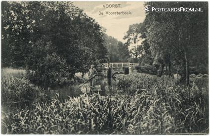 Voorst Gem Voorst, De Voorsterbeek ansichtkaart: Voorst Gem Voorst, De Voorsterbeek