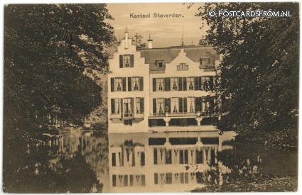 Ermelo Staverden, Kasteel Staverden ansichtkaart: Ermelo Staverden, Kasteel Staverden