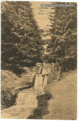 Loenen GL, Waterval ansichtkaart: Loenen GL, Waterval