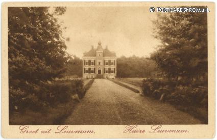 Ermelo Leuvenum, Huize Leuvenum ansichtkaart: Ermelo Leuvenum, Huize Leuvenum