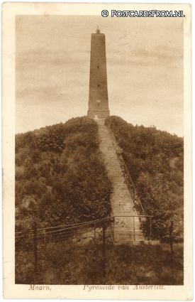 ansichtkaart: Maarn, Pyramide van Austerlitz