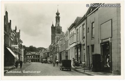 ansichtkaart: Zaltbommel, Gasthuisstraat