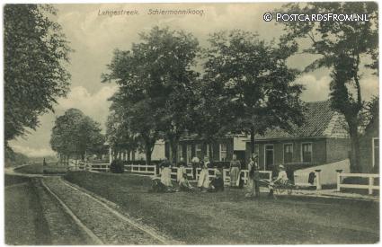 Schiermonnikoog, Langestreek ansichtkaart: Schiermonnikoog, Langestreek