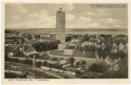 Terschelling West, Panorama ansichtkaart: Terschelling West, Panorama
