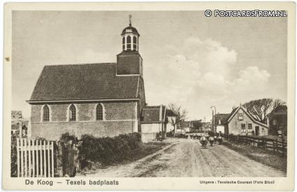 ansichtkaart: De Koog, Texels badplaats