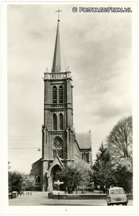 ansichtkaart: Heeswijk-Dinther, Heeswijk. R.K. Kerk