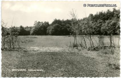 ansichtkaart: Westerbork, Kampeerterrein