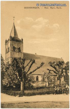 ansichtkaart: Beekbergen, Ned. Herv. Kerk