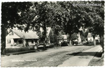 Beekbergen, Loenenseweg ansichtkaart: Beekbergen, Loenenseweg