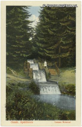 Loenen GL, Omstr. Apeldoorn. Waterval ansichtkaart: Loenen GL, Omstr. Apeldoorn. Waterval