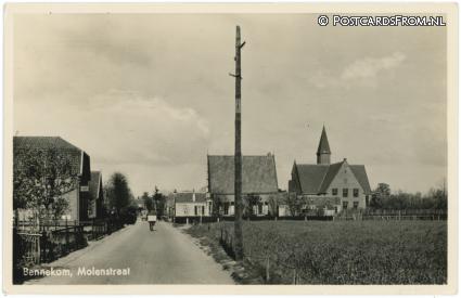 ansichtkaart: Bennekom, Molenstraat