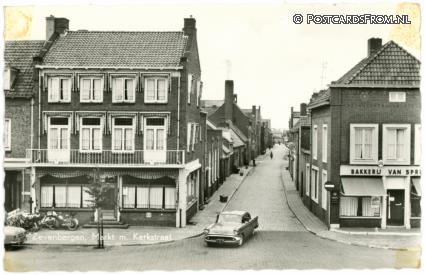 Zevenbergen, Markt met Kerkstraat ansichtkaart: Zevenbergen, Markt met Kerkstraat