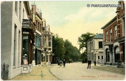Apeldoorn, Deventerweg ansichtkaart: Apeldoorn, Deventerweg