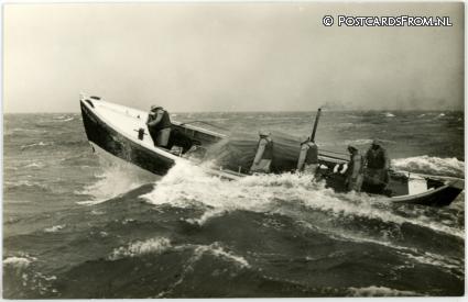 ansichtkaart: Amsterdam, N. en Z. Holl. Reddings-Mij. Motorreddingsboot 'Jhr H.J. Oort'