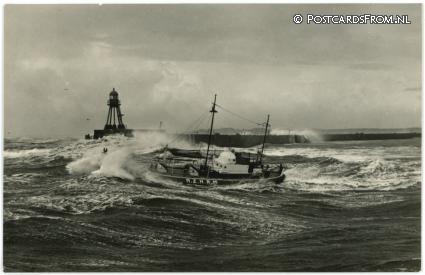 ansichtkaart: Amsterdam, N. en Z. Holl. Reddings-Mij. Motorreddingsboot 'Neeltje Jacoba'