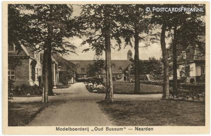 ansichtkaart: Naarden, Modelboerderij 'Oud Bussum'