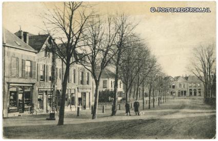 ansichtkaart: Geldermalsen, Markt