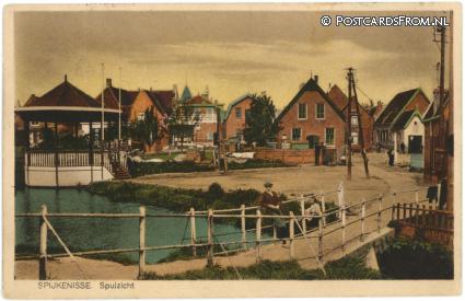 Spijkenisse, Spuizicht ansichtkaart: Spijkenisse, Spuizicht
