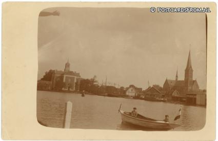 ansichtkaart: Ouderkerk ad IJssel, IJsselgezicht