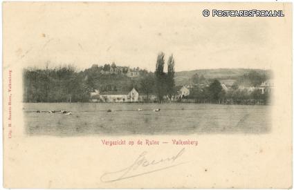 ansichtkaart: Valkenburg LB, Vergezicht op de Ruine