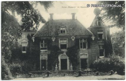 Beverwijk, Huize 'Rooswijk' ansichtkaart: Beverwijk, Huize 'Rooswijk'