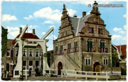 ansichtkaart: De Rijp, Raadhuis